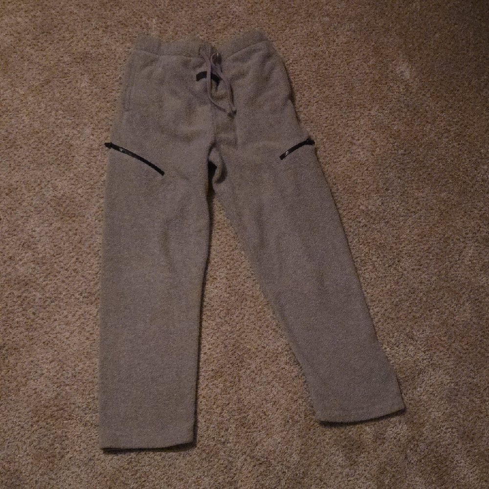 Essentials Kids Gray Joggers with Black Accents